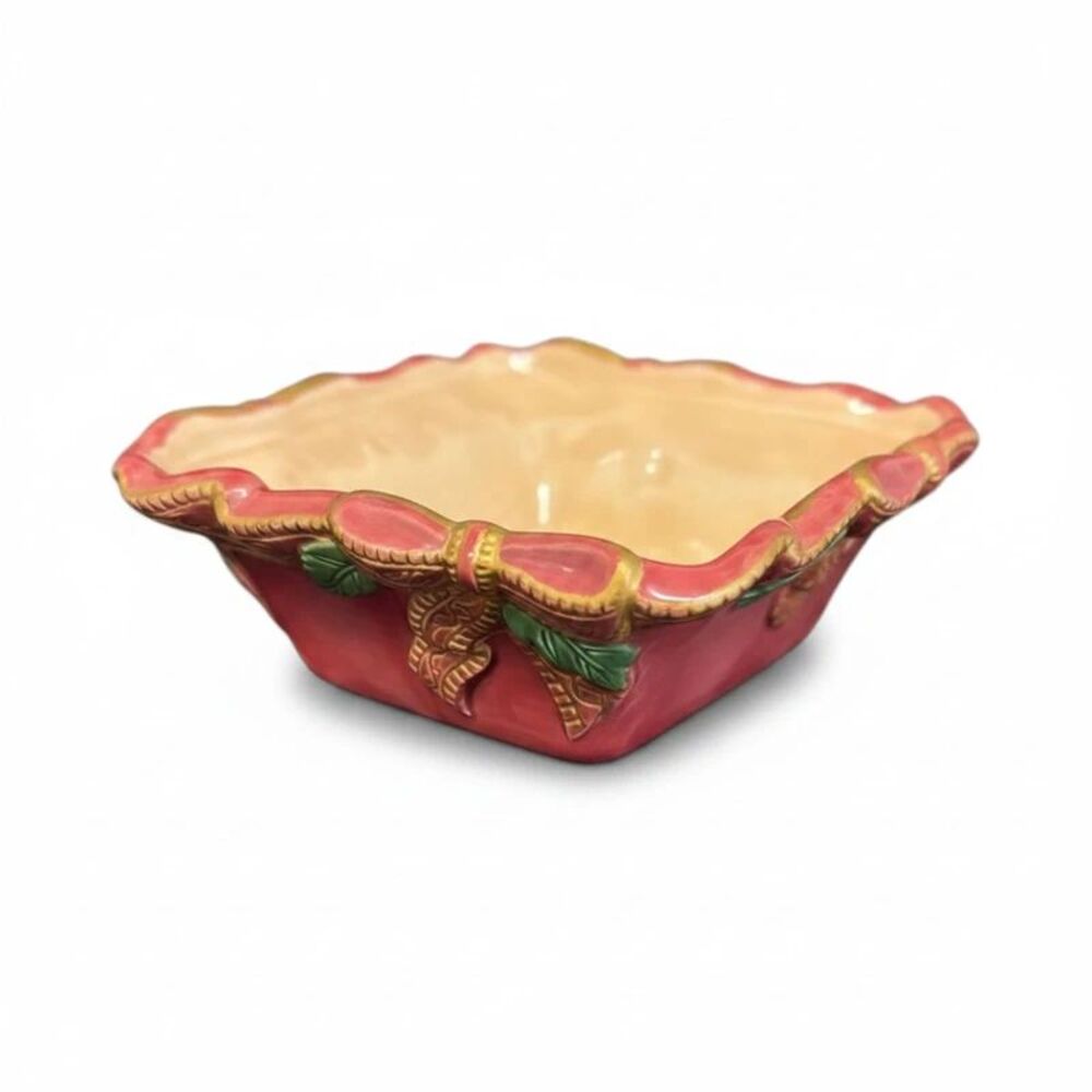 Vintage Balae Christmas Memories Decorative Serving Bowl